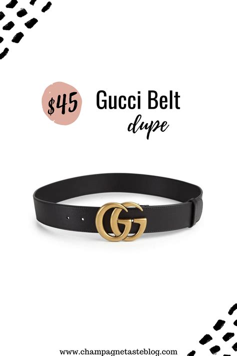 wide leather gucci belt replica|The Best Gucci Dupe List: Belt, Bag, Shoes + More .